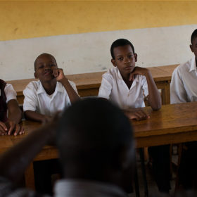 Kids in school