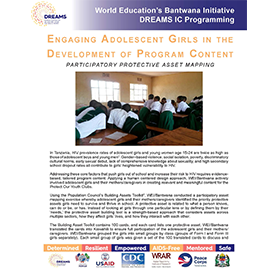 Engaging Adolescent Girls in the Development of Program Content