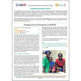 Community Volunteer Voices