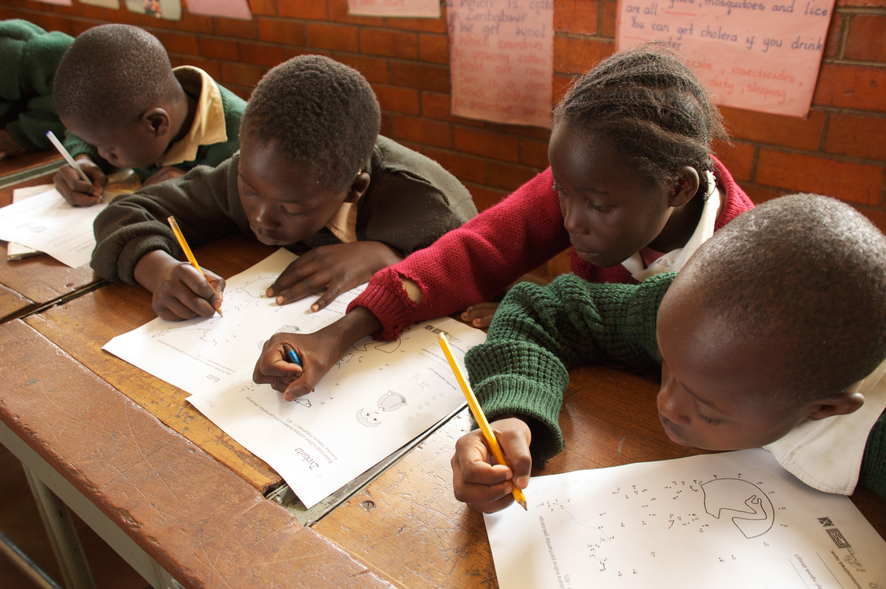 Primary school in Zimbabwe