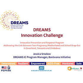 DREAMS IC: Innovative Prevention and Response Program