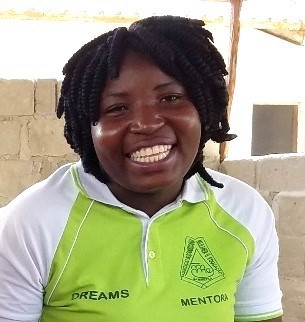 Olinda, a DREAMS Mentor for the Bantwana Initiative of World Education in Mozambique
