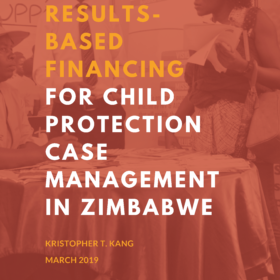 Results-Based Financing for Child Protection in Zimbawe