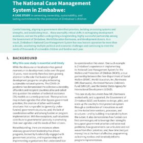 Case Study: The National Case Management System in Zimbabwe